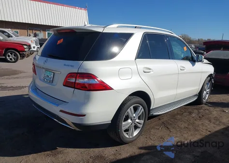 2013 Mercedes-Benz Ml 350 Bluetec 4Matic from USA, damaged, VIN 4JGDA2EB3DA140270